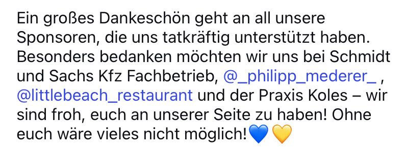 2025 Handball Sponsoring Text